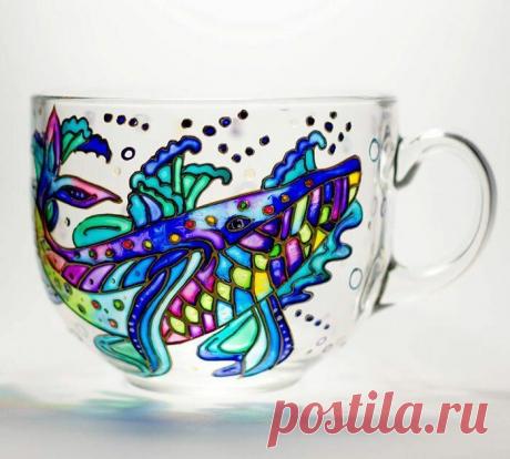 Роспись стеклянной посуды