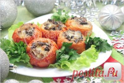 Фаршированные помидоры в духовке «Праздничные» | Ваши любимые рецепты