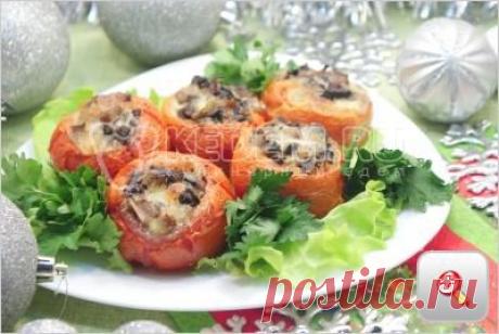 Фаршированные помидоры в духовке «Праздничные» | Ваши любимые рецепты