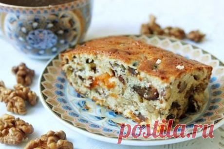 Кекс «Ореховая мазурка» с сухофруктами — Женская страничка