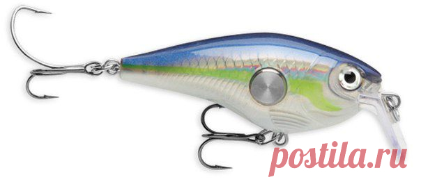 Воблеры Rapala Clackin Crank имеют традиционное тело шада со специфической лопастью, которая опра не в силах устоять! / Богатая добыча