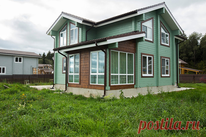 Houzz-тур: Дом из бруса с курительной комнатой