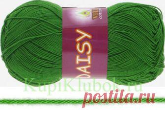 Дейзи / Daisy /, 100 % мерсеризованный хлопок, 295м / 50гр, хлопковая пряжа производства фабрики Ализе (Alize), Турция, которую можно купить недорого в интернет-магазине КупиКлубок.рф Доставка курьером с оплатой наличными и почтой с наложенным платежом