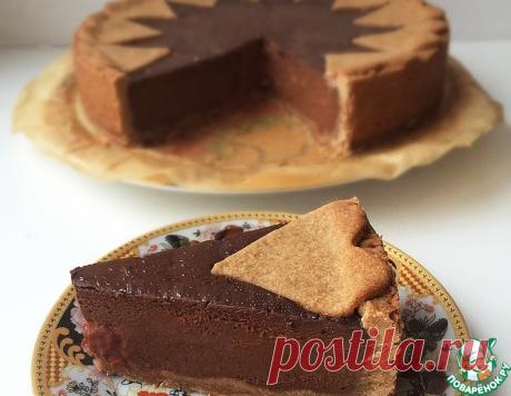 Шоколадный пирог с шоколадным крем-муссом