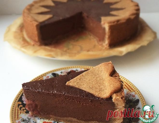 Шоколадный пирог с шоколадным крем-муссом