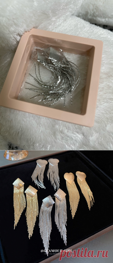 Женские серебряные серьги-кисточки tiвосемь цветов, серебро пробы | AliExpress
