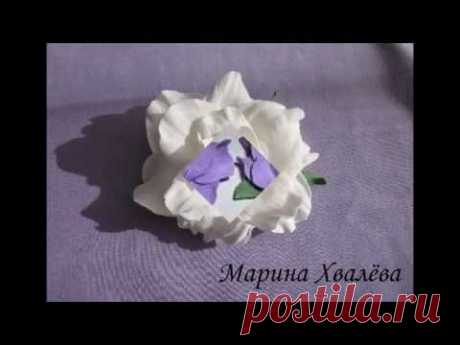 Анонс мастер-класса &quot;Как создать нежнейшую розу из фоамирана&quot;