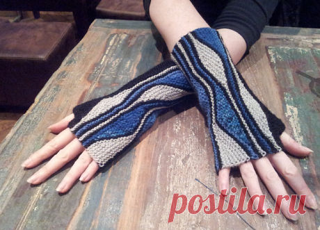МК - азы «swing-knitting» - поворотного вязания