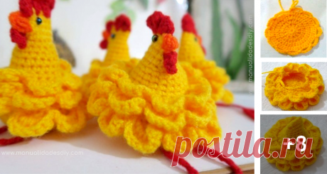 Gallina Amigurumi Muy Fácil Paso a Paso ⋆ Manualidades Y DIYManualidades Y DIY