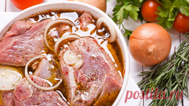 Маринад для шашлыка из свинины — 14 рецептов которые сделают мясо мягким и сочным — Готовим дома