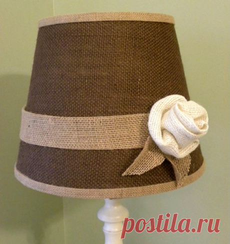 Мешковина для декора. Оригинальные идеи — Мой дом