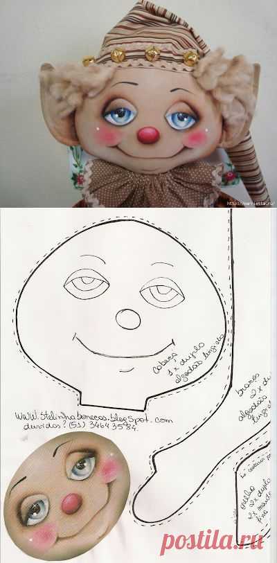 Выкройка сказочного ЭЛЬФА