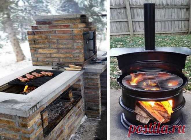 Хотите сделать мангал своими руками? 25 фото + чертежи Мангал на даче – отличительная черта приятного отдыха за городом с шашлыком в хорошей компании. Возможно, поэтому большинство дачников с удовольствием устанавливают на своем дачном участке мангал или гриль. Да, можно просто купить готовый мангал