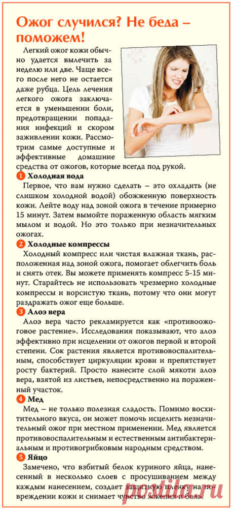 Ожог