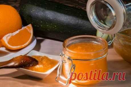 Варенье из цукини с лимоном и апельсином