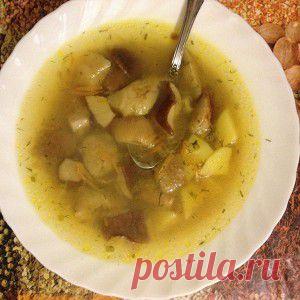 Суп из белых грибов рецепт – вегетарианская еда: супы