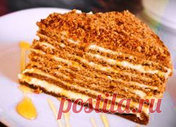 Крем для медового торта