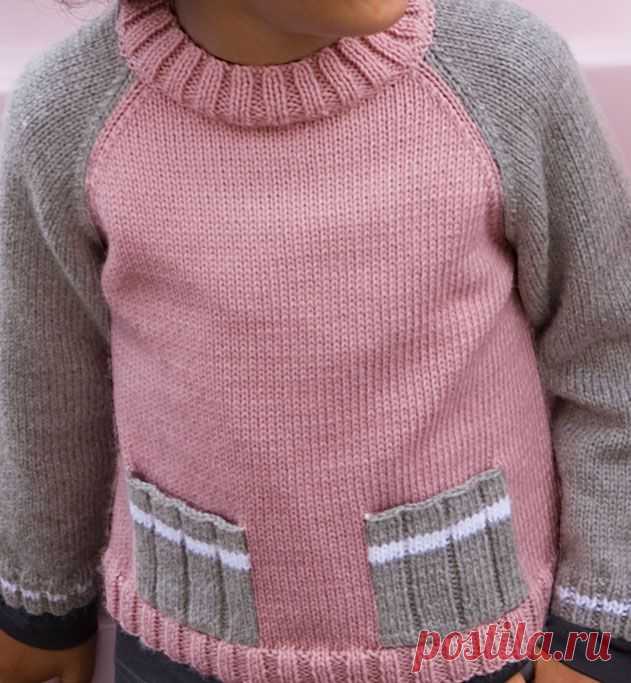 Детский пуловер.