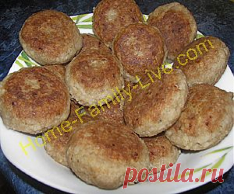 Кулинарные рецепты Котлеты из рыбных консервов - пошаговый фоторецепт - быстрый ужин