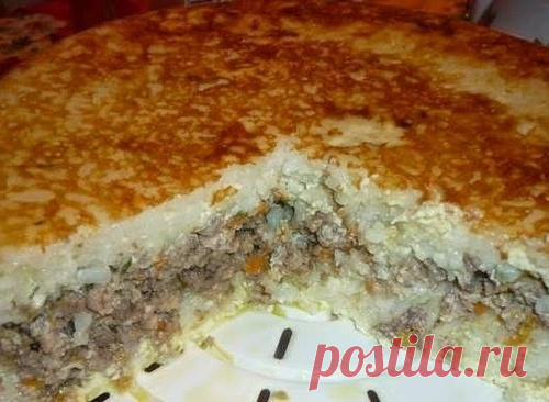 РИСОВАЯ ЗАПЕКАНКА С МЯСОМ