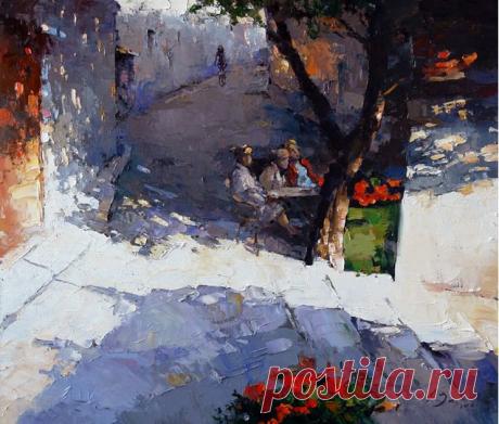 Алексей Зайцев. Живопись мастихином | Usenkomaxim.ru