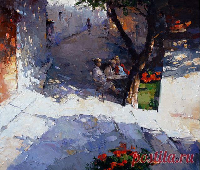 Алексей Зайцев. Живопись мастихином | Usenkomaxim.ru