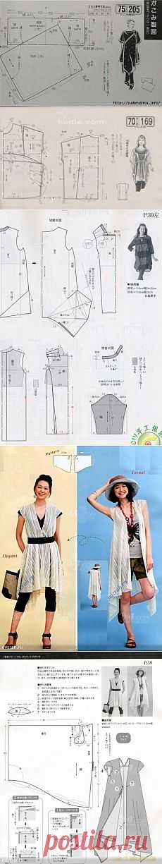 Одежда в стиле бохо с выкройками.