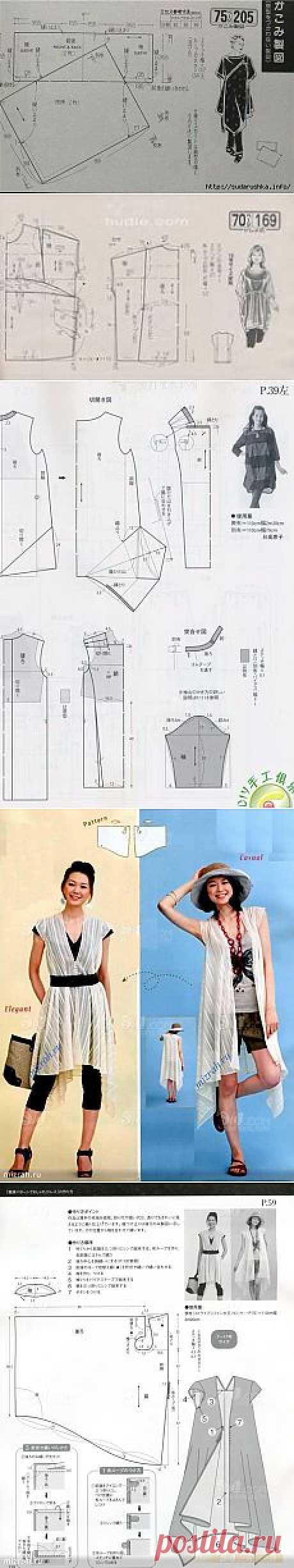 Одежда в стиле бохо с выкройками.