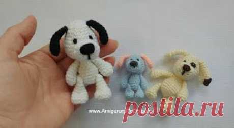 Вяжем собак крючком амигуруми 🐕🐶🐩 схемы - симол