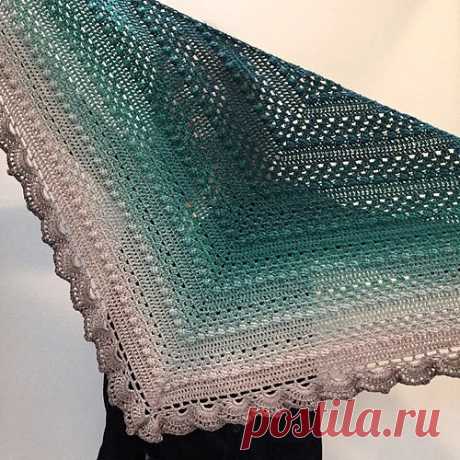 Ravelry: Хелька Шаль шаблон Пэт Фостер