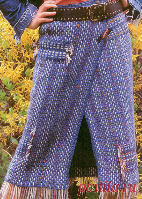 юбка на филейной сетке