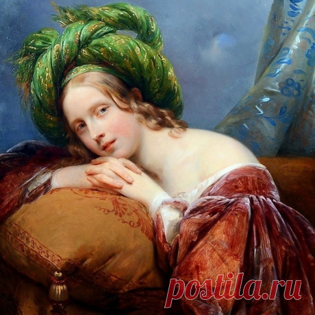 Французская художница Эме Брюн-Паже