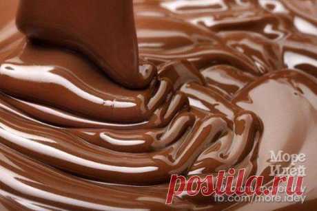 Вкусная идея - Блестящая шоколадная глазурь