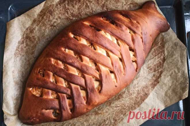 Пирог с горбушей и рисом: сами делаем тесто и начинку. Это легко!