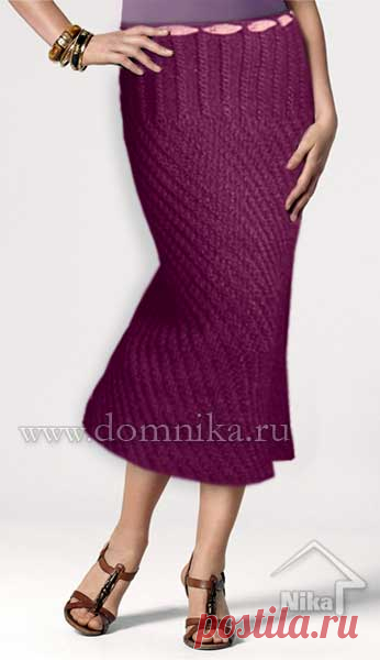 dlinnaja-vjazanaja-jubka-spicami.jpg (346×600)