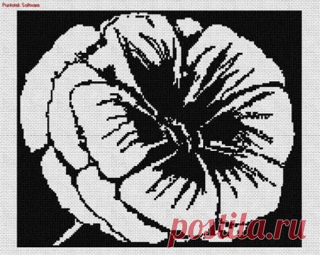 Схемы для вышивки крестом. Монохром-4 (179 фото)