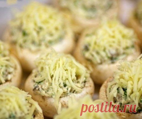 Фаршированные шампиньоны