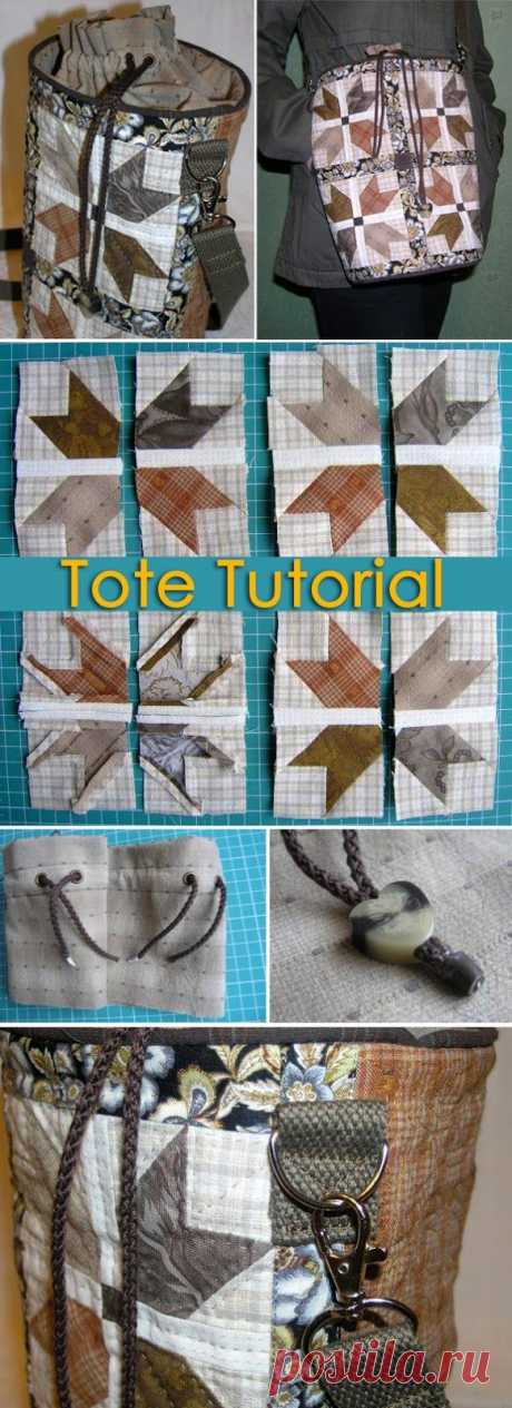 Patchwork Market Tote Tutorial. Сумка-торба ~ Patchwork Bag Torba round bottom. DIY tutorial with pictures. Сумка-торба Пэчворк 
 https://www.handmadiya.com/2015/09/patchwork-market-tote-tutorial.html