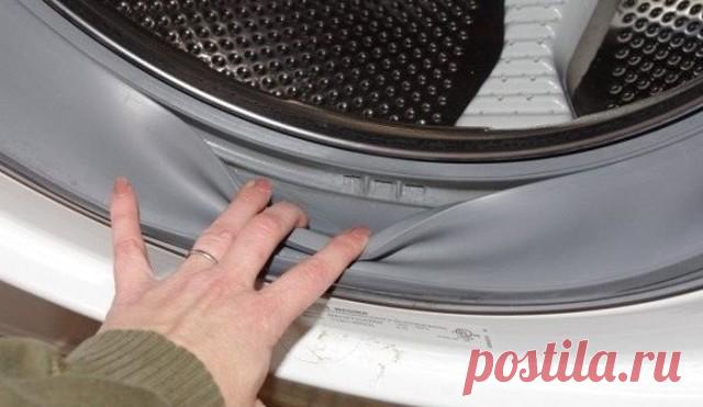 Чистка стиральной машины от плесени.