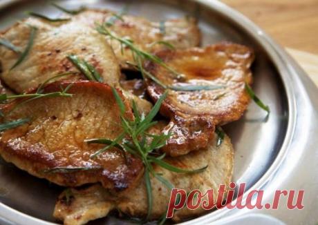 Эскалоп из свинины на сковороде Автор рецепта Александр Кисленко ❤️🥩🍕🍝 - Cookpad