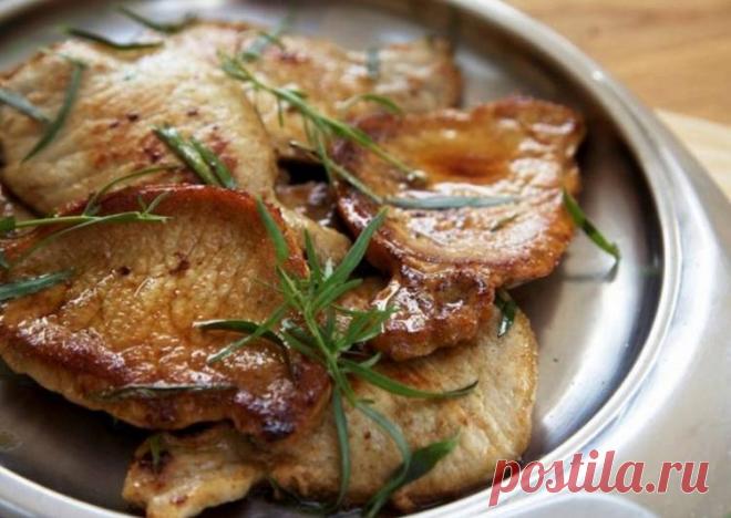 Эскалоп из свинины на сковороде Автор рецепта Александр Кисленко ❤️🥩🍕🍝 - Cookpad