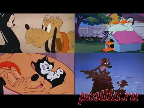 Мультфильмы Плуто(Pluto),Дональд Дак(Donald Duck),Микки Маус(Mickey Mouse) non stop 6 part(часть)