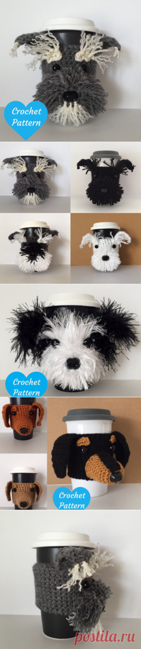 Schnauzer Crochet Pattern Crochet Pattern от HookedbyAngel