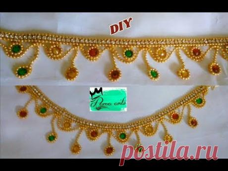 Anklets - How to make this Anklets | jewellery tutorials