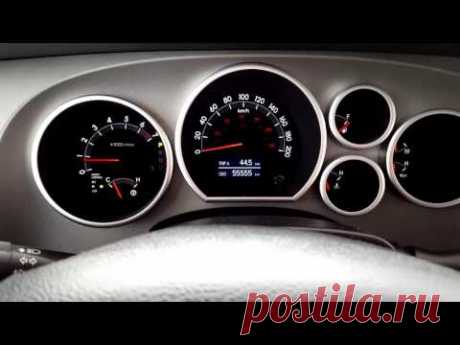 55555 🚙 Toyota Sequoia 🎬 Влог с автомобиля.