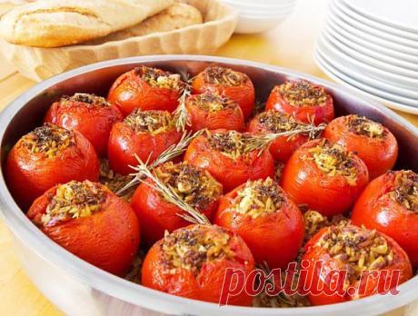 шеф-повар Одноклассники: Запеченные помидоры с мясом