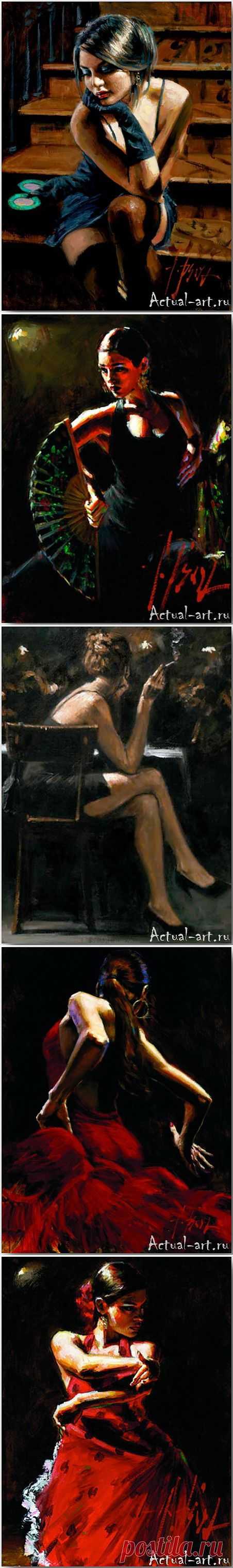 Fabian Perez: вихри танцевальной страсти | Actual-art.ru