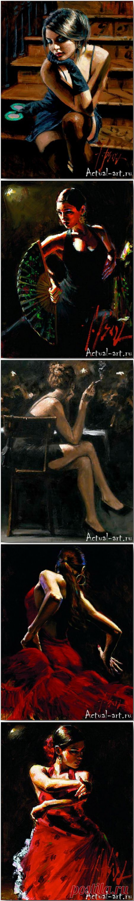 Fabian Perez: вихри танцевальной страсти | Actual-art.ru