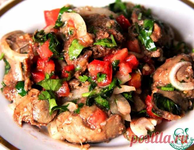 Печень по-грузински – кулинарный рецепт