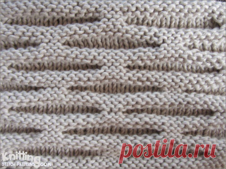 Узор спицами